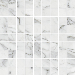 Kerranova Marble Trend Carrara K-1000/LR/m01 30x30x10 Мозаика
