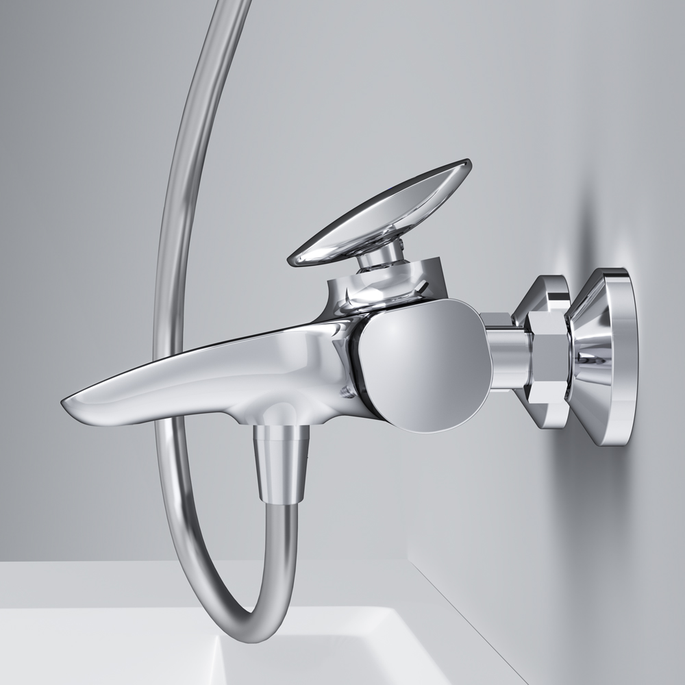 Смеситель для душа и ванны AM.PM Spirit V2.1 F70A10000 на стену