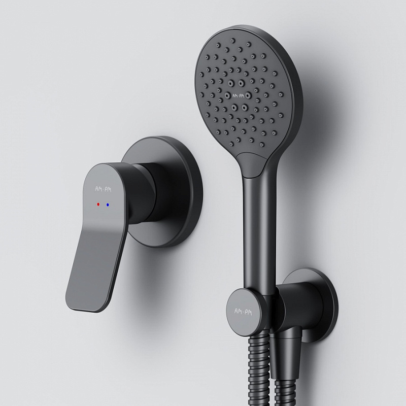 Душевая система AM.PM X-Joy FB85A2H022 со смесителем, встраиваемая