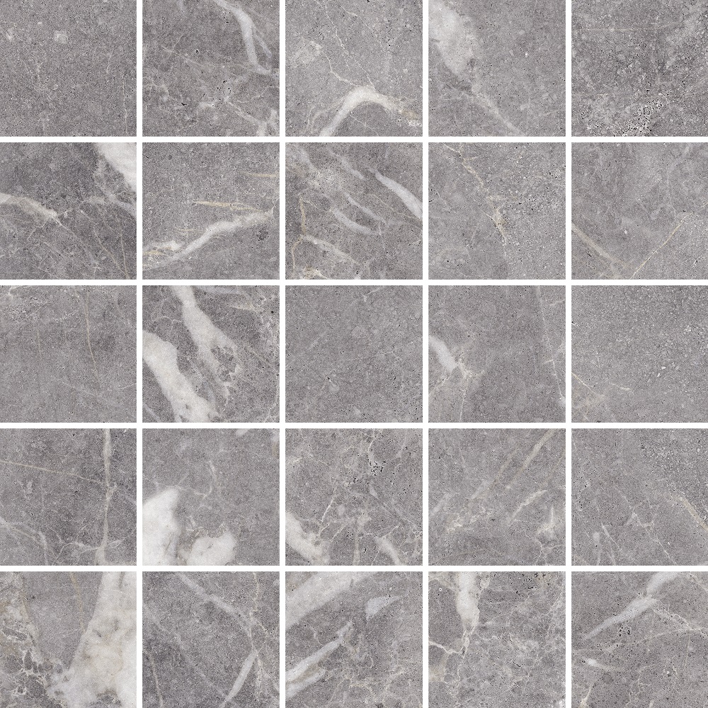 Kerranova Marble Trend Silver River K-1006/LR/m14 30,7x30,7x10 Мозаика
