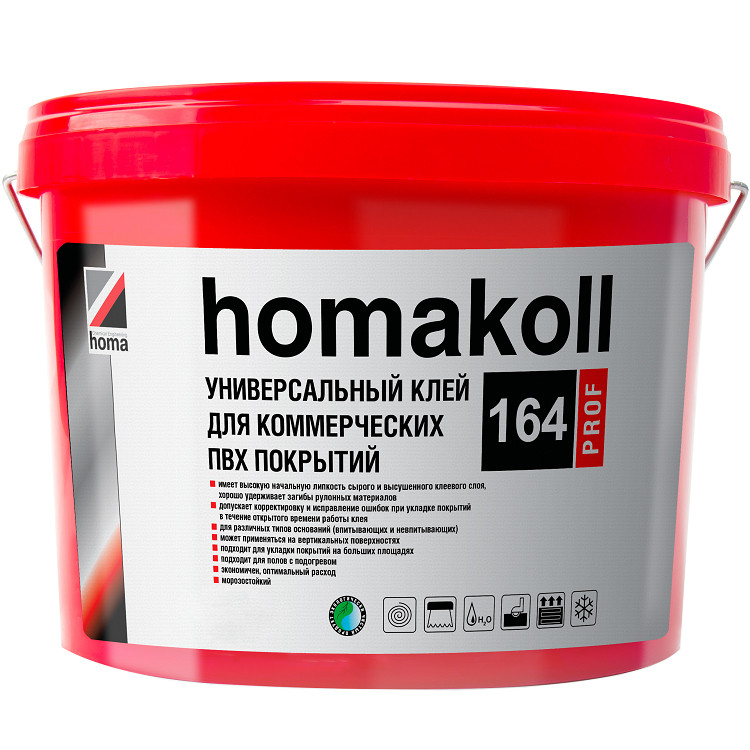 Клей для ПВХ покрытий Homakoll 164 Prof 3кг