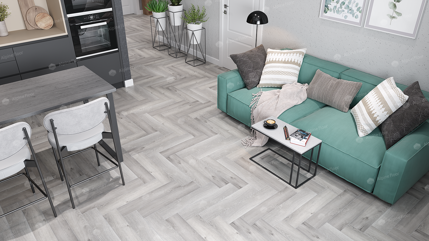 Alpine Floor SPC Parquet Light ЕСО 13-18 Дуб Лейтена