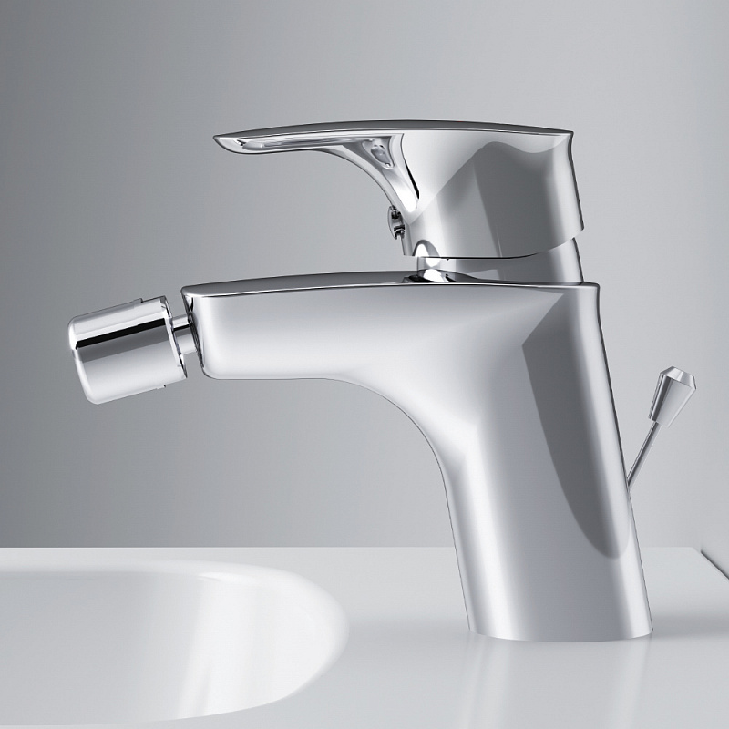 Смеситель для биде AM.PM Spirit V2.1 F71A83100 с донным клапаном