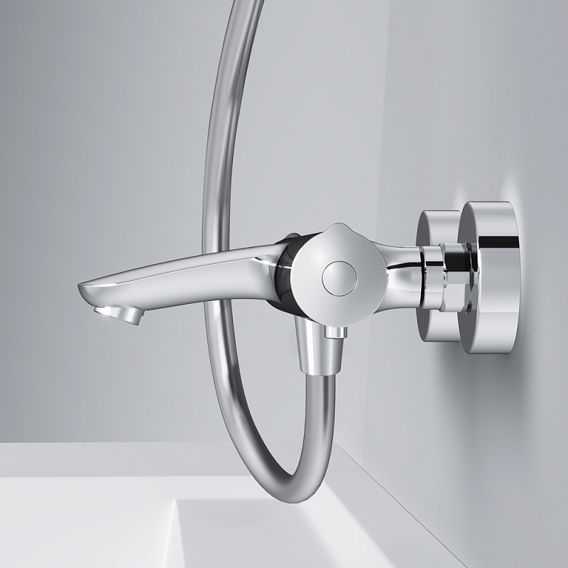 Смеситель для душа и ванны AM.PM Like F8050000 с термостатом