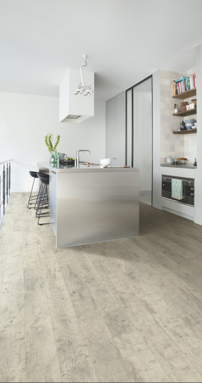 Ламинат Quick Step Perspective Hydro 9/32 (PER 6078) Дуб Почтенный промасленный серый