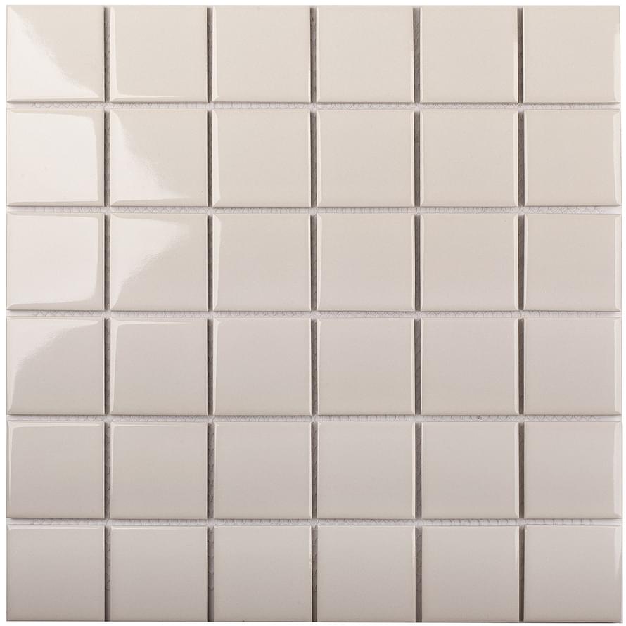 Starmosaic Homework Grey Glossy 30,6x30,6 (чип 48x48 мм) мозаика керамическая