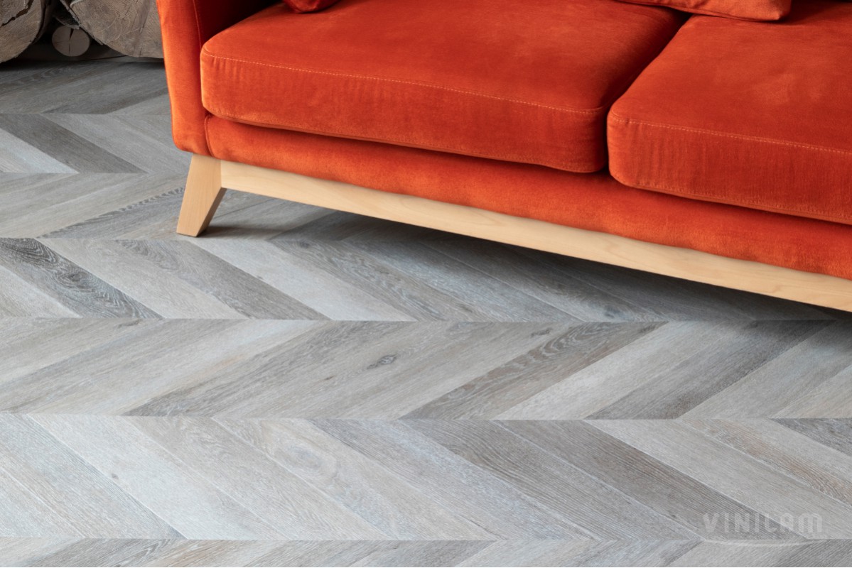 Vinilam LVT Parquet Chevron RI444515CL4 Шеврон Легран
