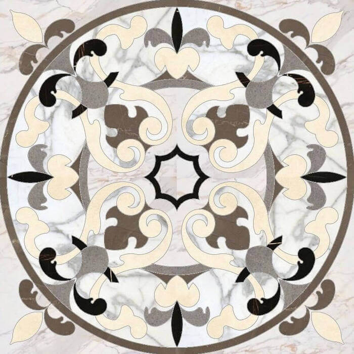 Kerranova Marble Trend Pulpis K-1002/LR/d03-cut 120x120x10 Декор