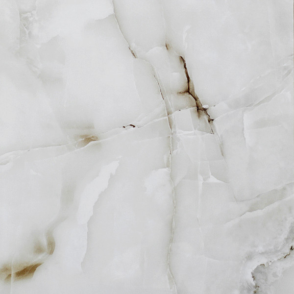 TileKraft Onyx Floor Tiles-PGVT Snow Onix 60х60 Керамогранит глазурованный