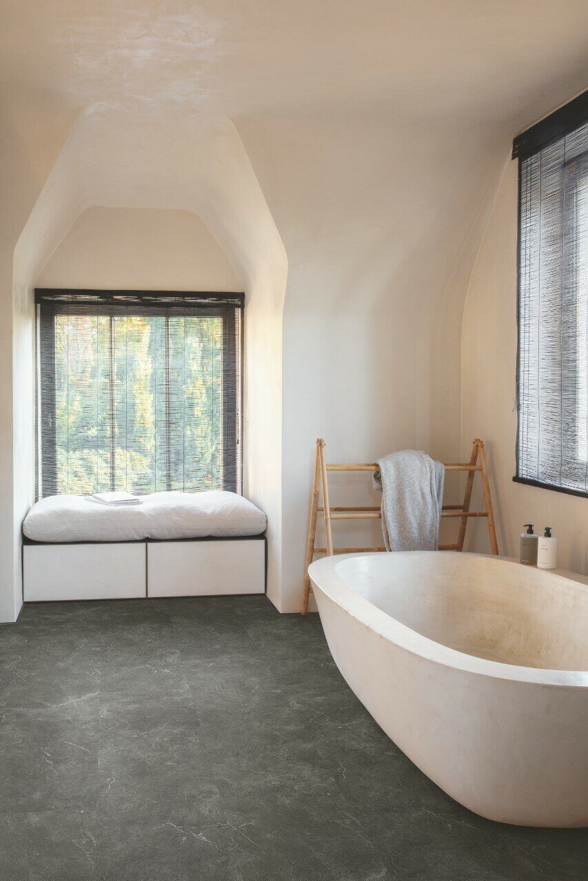 Quick Step SPC Volcano VSPC 20252 Мрамор Темно-коричневый