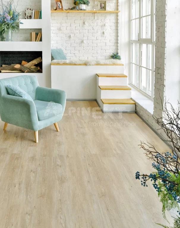 Alpine Floor LVT Easy Line ЕСО 3-23 Дуб Кремовый