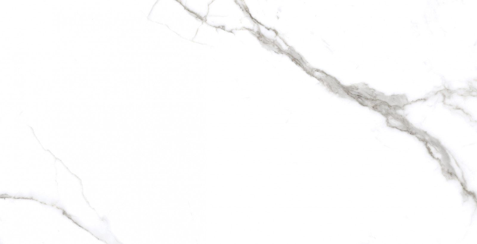 TileKraft Marble White Glossy Milos Grey 80х160 Керамогранит глазурованный