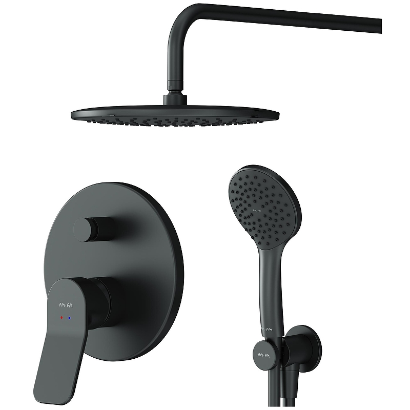 Душевая система AM.PM X-Joy FB85A1RH02 со смесителем, встраиваемая