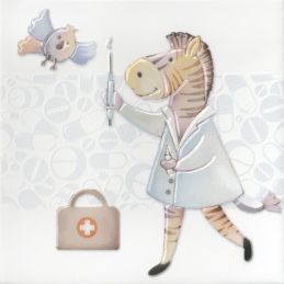 Kerama Marazzi Айболит 5 VT\A505\5009 20x20 Декор