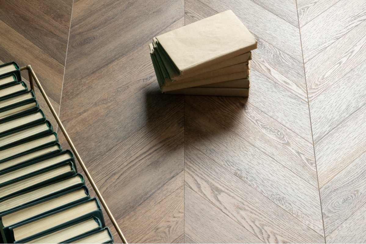 Vinilam LVT Parquet Chevron RI153610CL4 Шеврон Нормандия