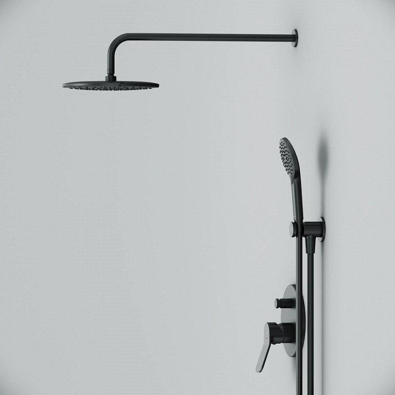 Душевая система AM.PM X-Joy FB85A1RH22 со смесителем, встраиваемая