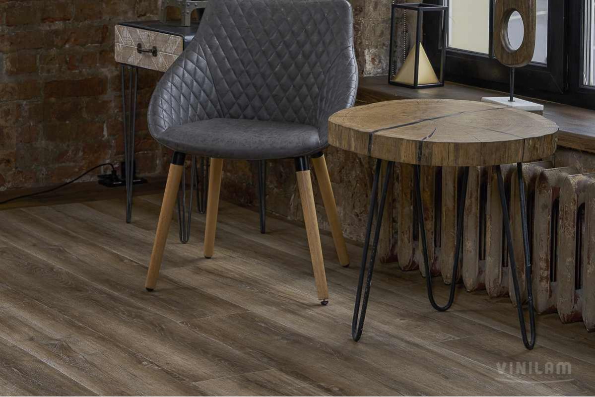 Vinilam LVT Ceramo XXL Glue 8895-EIR* Дуб Биль клеевой