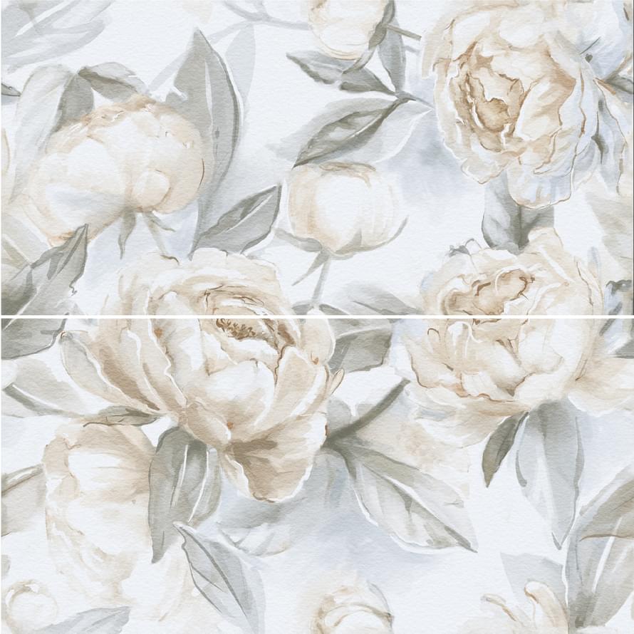 Staro Slim Decors Elite Peonies Matt Decor 60x120 Декор (2 шт. в комп.)