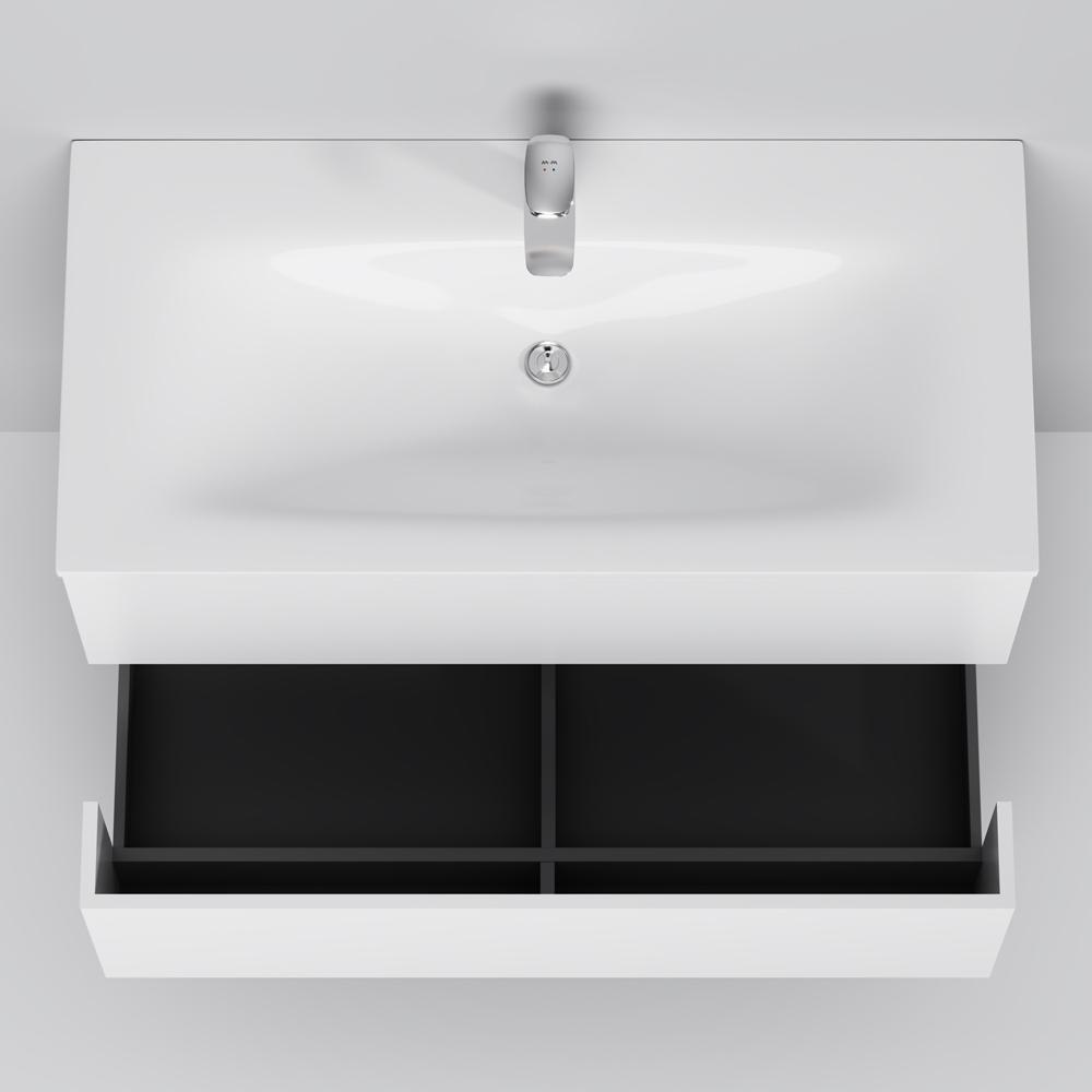 Раковина мебельная AM.PM Spirit 2.0 100см, встраиваемая