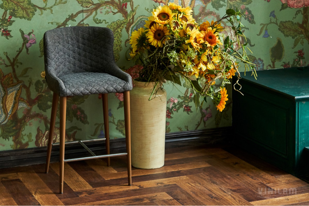 Vinilam LVT Parquet Herringbone IS11155 Паркет Парижский