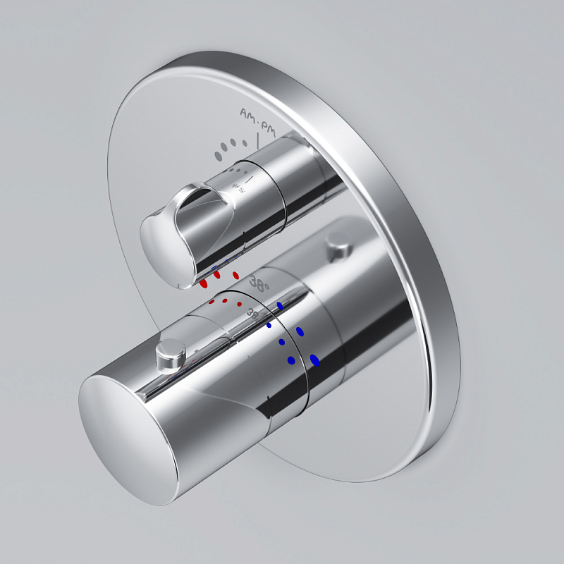 Смеситель для душа AM.PM Like F8075500 с термостатом, встраиваемый