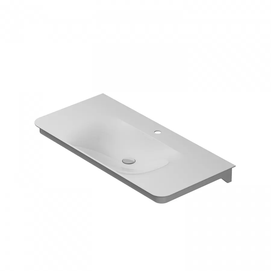 Раковина накладная AM.PM Sensation 100см, встраимовая над столешницей