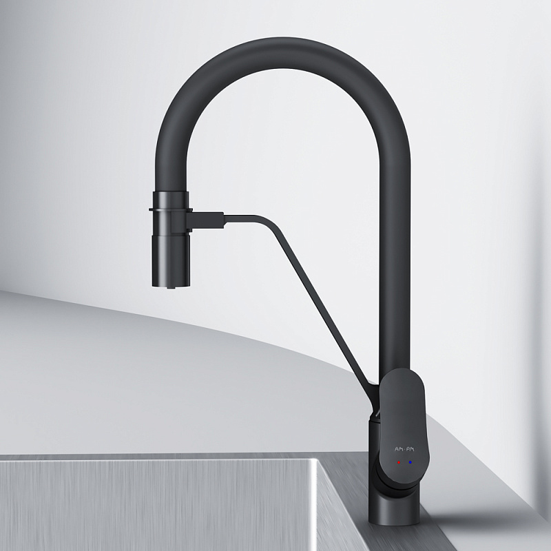 Смеситель для кухни AM.PM Like F8007822 с гибким изливом