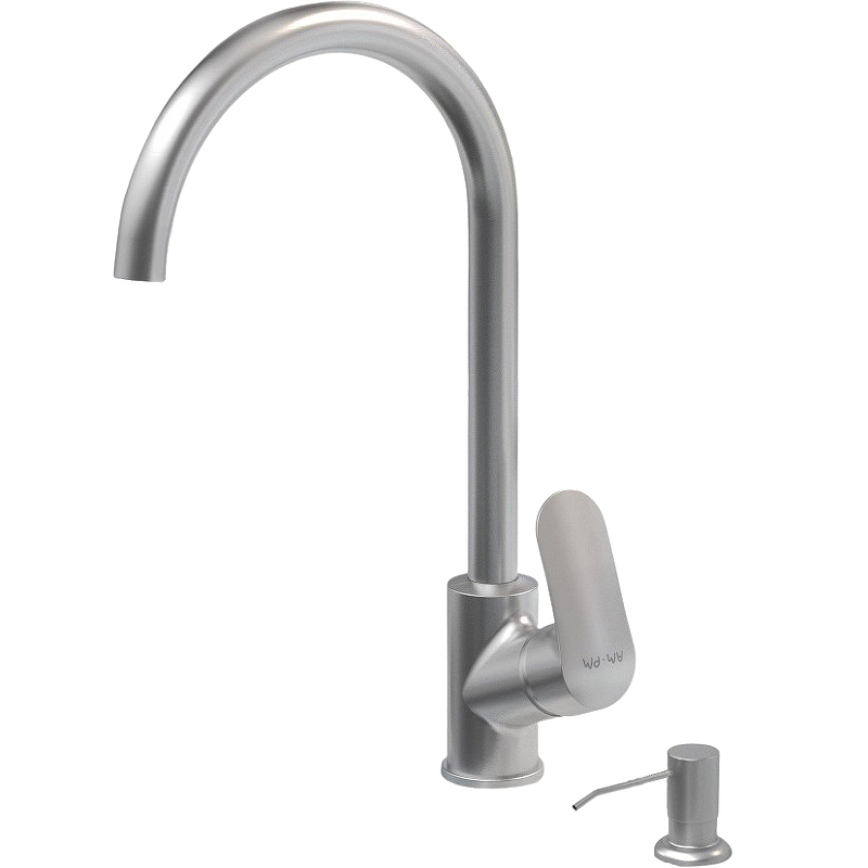 Смеситель для кухни AM.PM Like F8007D11 на раковину, с универсальным диспенсером