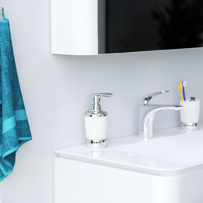 Диспенсер стеклянный AM.PM. Sensation A3031900 отдельно стоящий