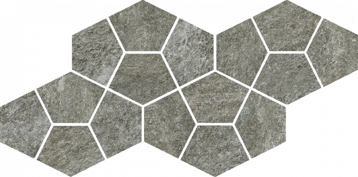 Italon Magma Fog Mosaico Prism 20,5x41,3 Мозаика