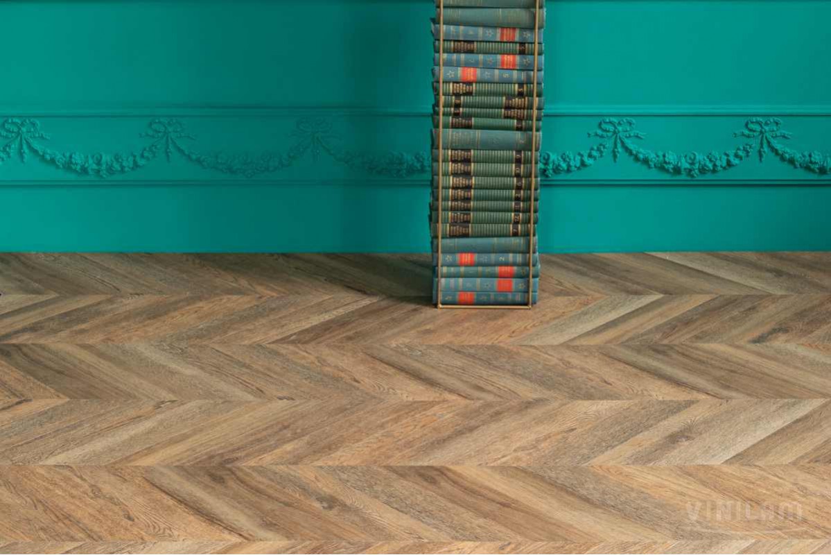 Vinilam LVT Parquet Chevron RI153610CL4 Шеврон Нормандия