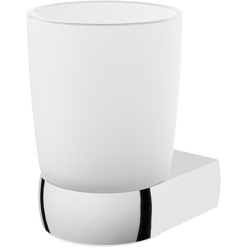 Стакан стеклянный AM.PM. Sensation A3034300 с настенным держателем