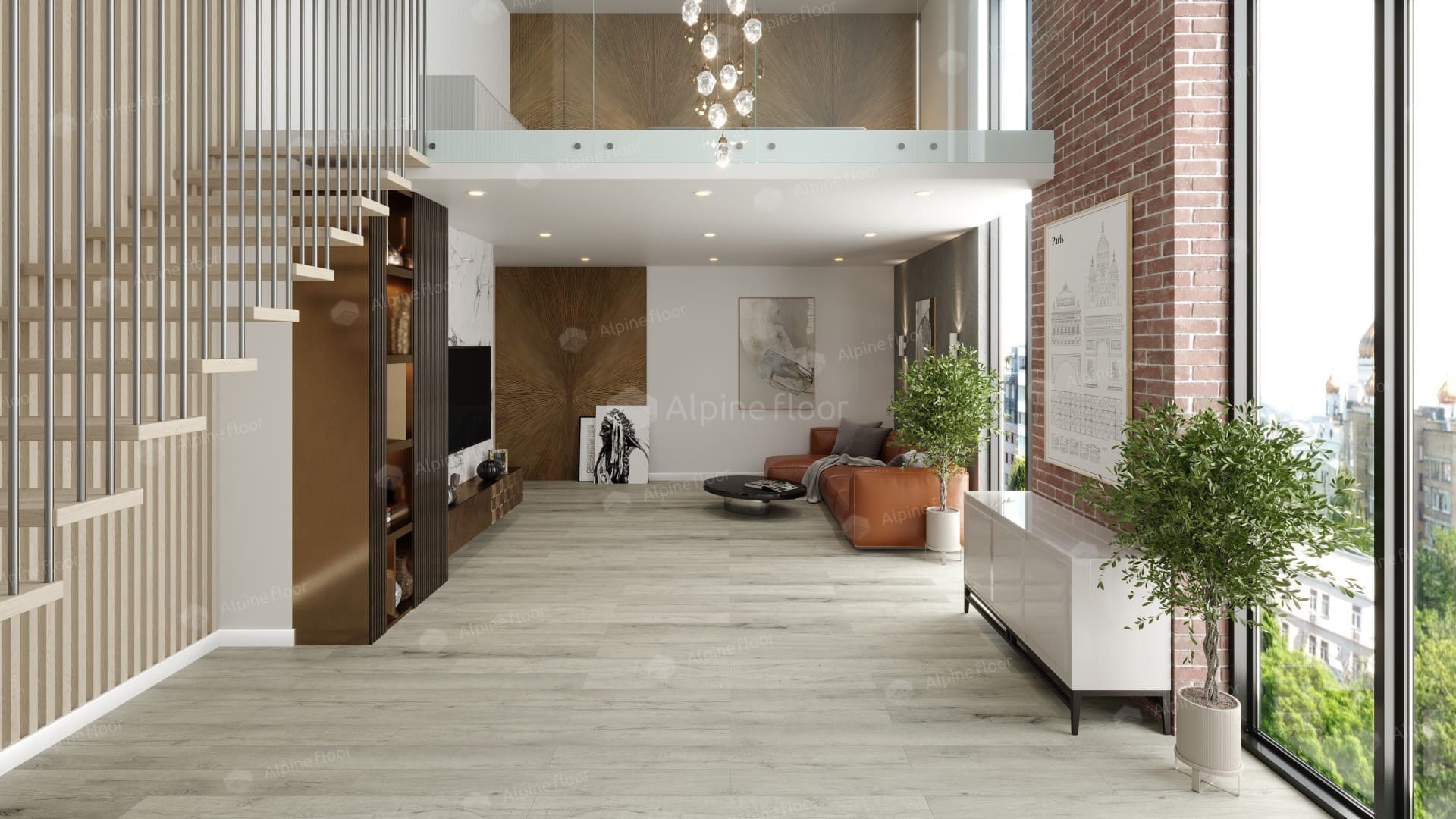 Alpine Floor ABA Premium Xl ЕСО 7-22 Дуб Серебряный
