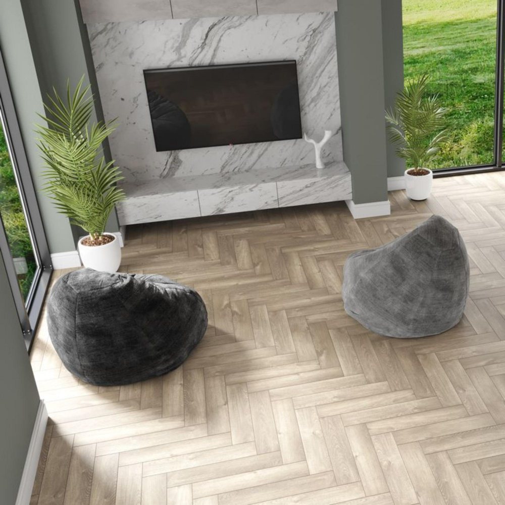 Alpine Floor SPC Parquet Light ЕСО 13-5 Дуб Натуральный Отбеленный