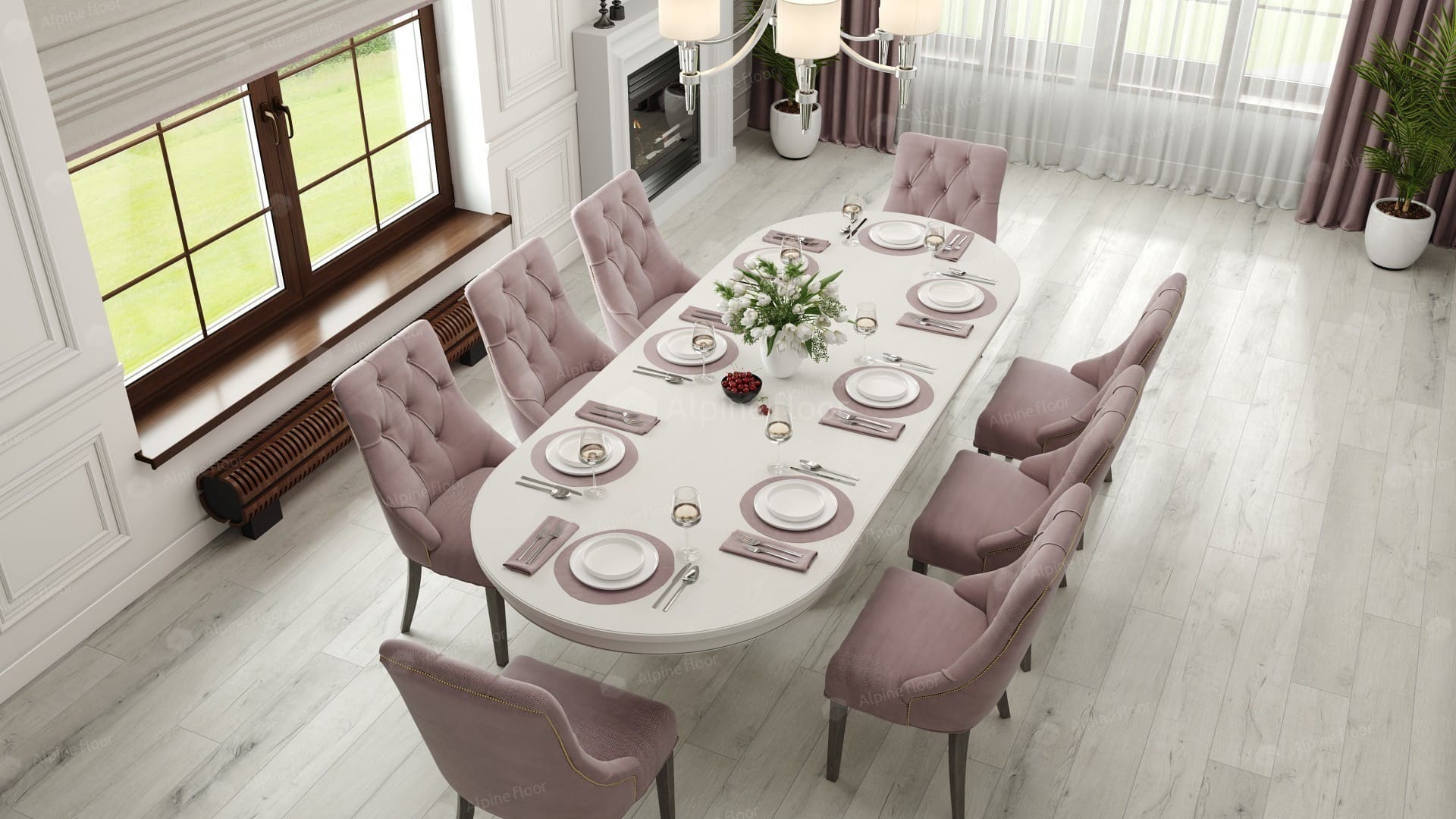 Alpine Floor ABA Premium Xl ЕСО 7-17 Дуб Слоновая кость
