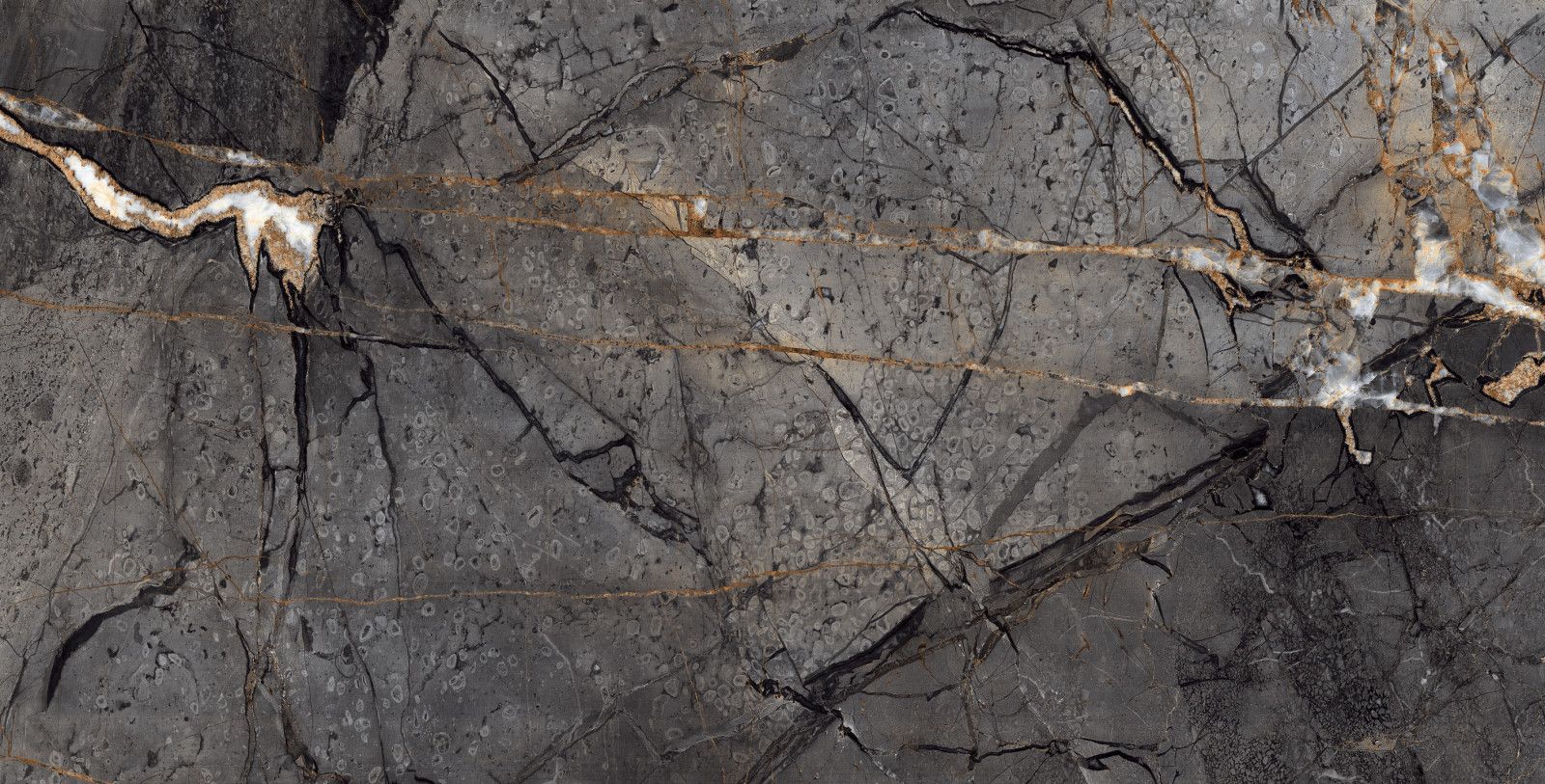 TileKraft Marble Grey Floor Tiles-PGVT Amazone Charcol HG Polished 60х120 Керамогранит глазурованный