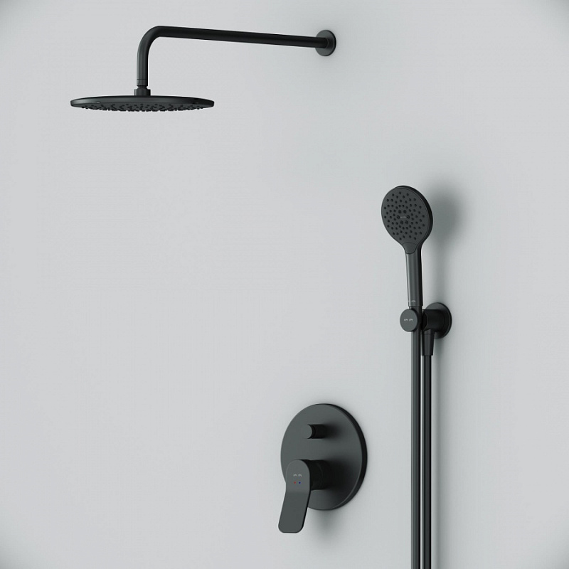 Душевая система AM.PM X-Joy FB85A1RH22 со смесителем, встраиваемая