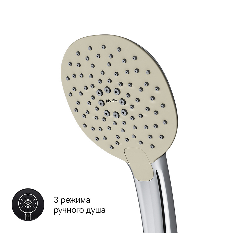 Смеситель для душа и ванны AM.PM Spirit 2.0 F70A15000 c душем