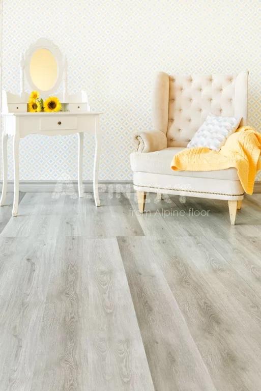 Alpine Floor LVT Easy Line ЕСО 3-16 Дуб Пепельный
