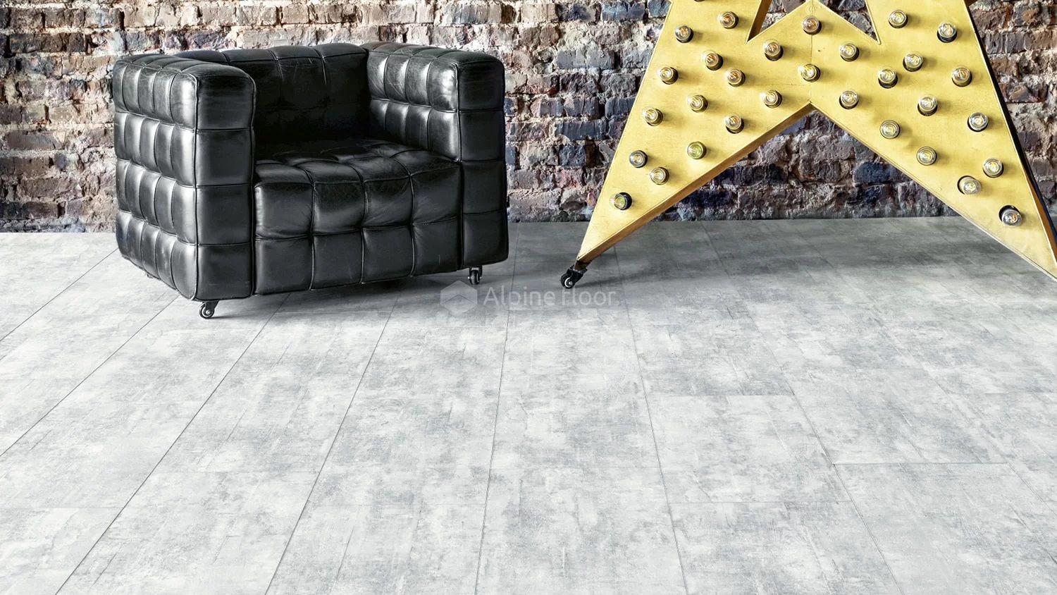 Alpine Floor LVT Light Stone ЕСО 15-9 Ратленд