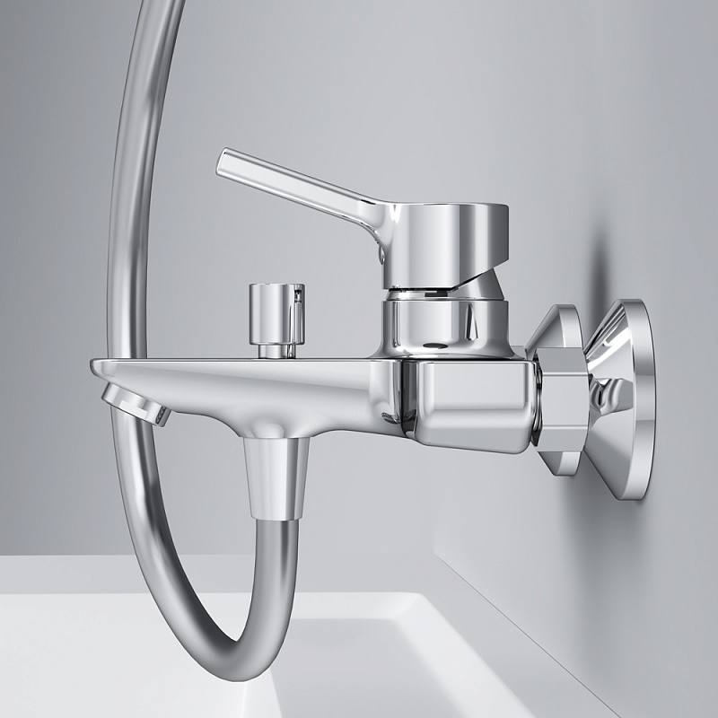 Комплект 2 смесителя, душевой комплект AM.PM X-Joy S F40985B00