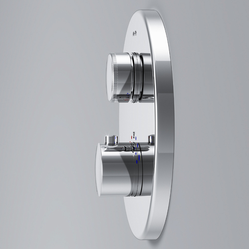 Смеситель для душа и ванны AM.PM Inspire V2.0 F50A75700 с термостатом, встраиваемый