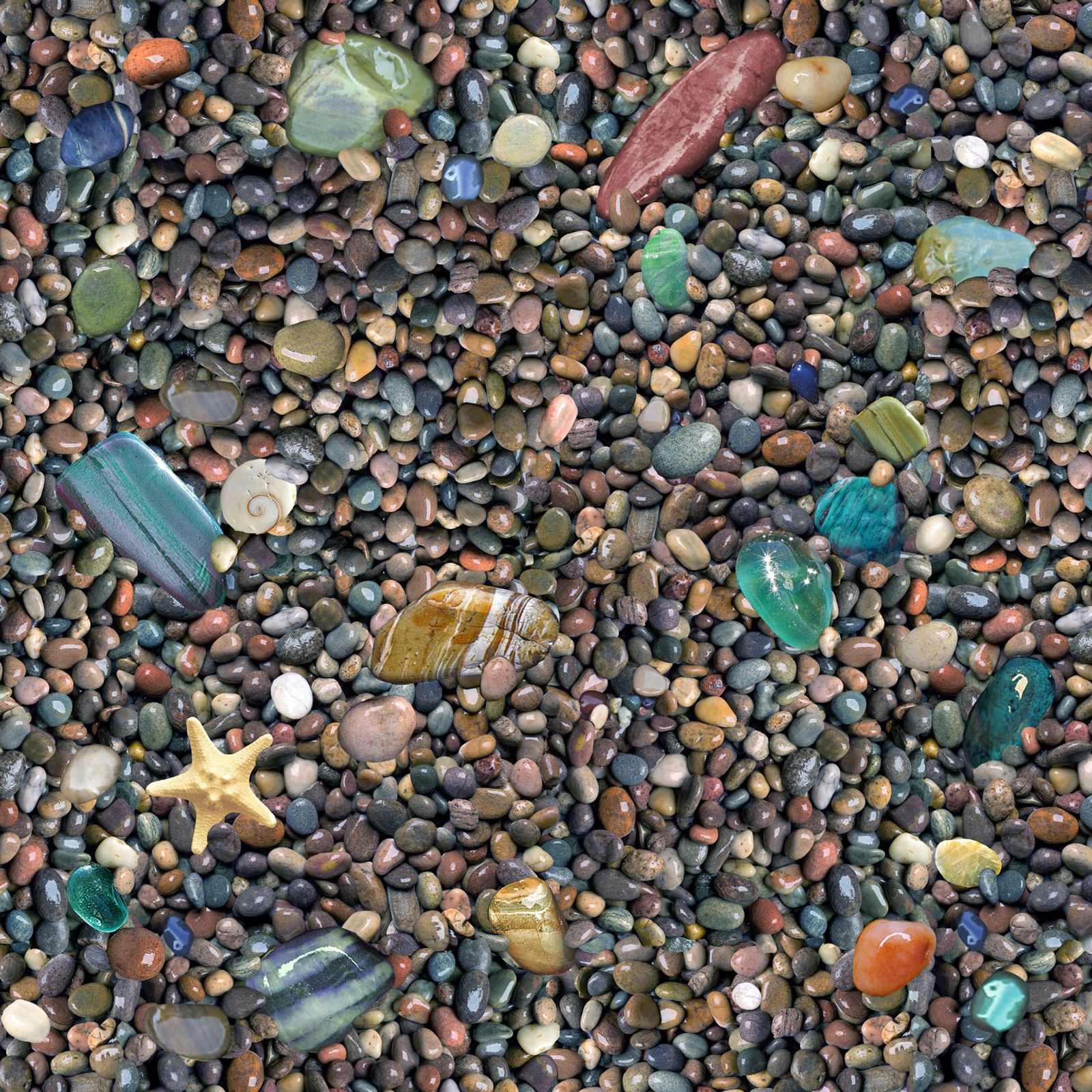 Alma Riviera 42х42 TFU03RVR424 Плитка напольная многоцветная