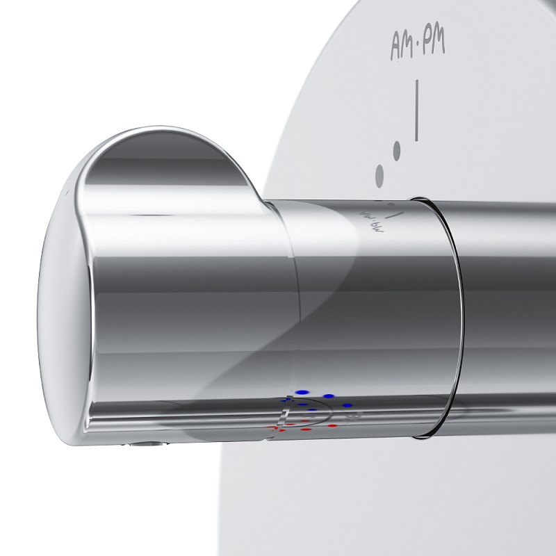 Смеситель для душа AM.PM Like F8075500 с термостатом, встраиваемый