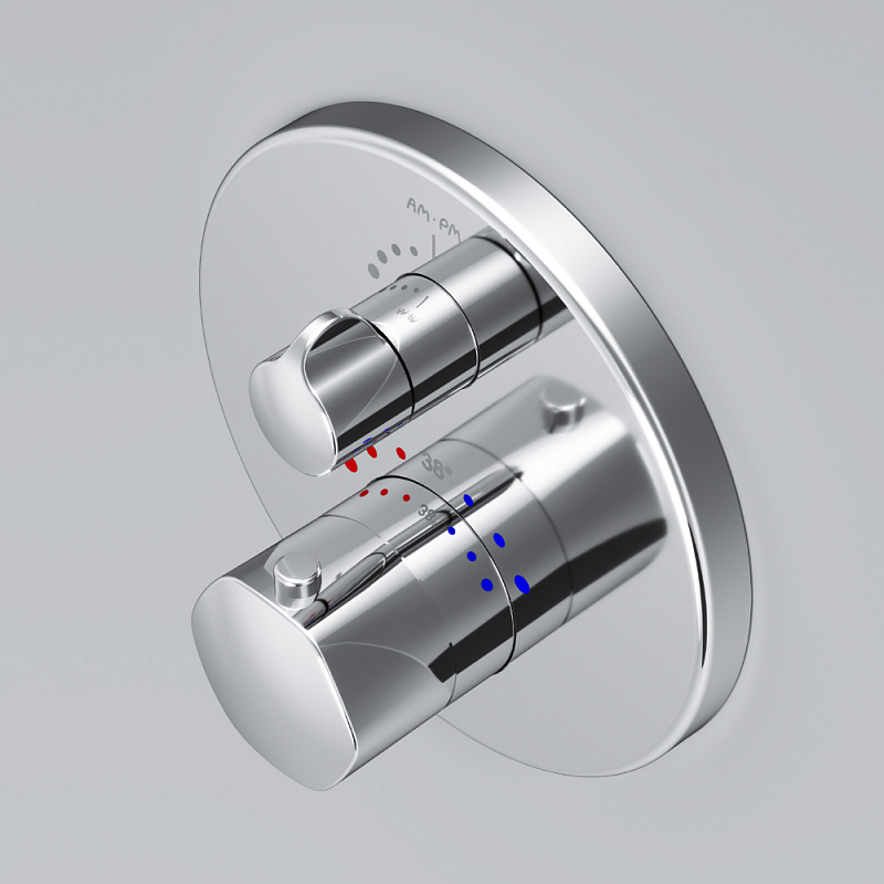 Смеситель для душа и ванны AM.PM Gem F9075600 с термостатом