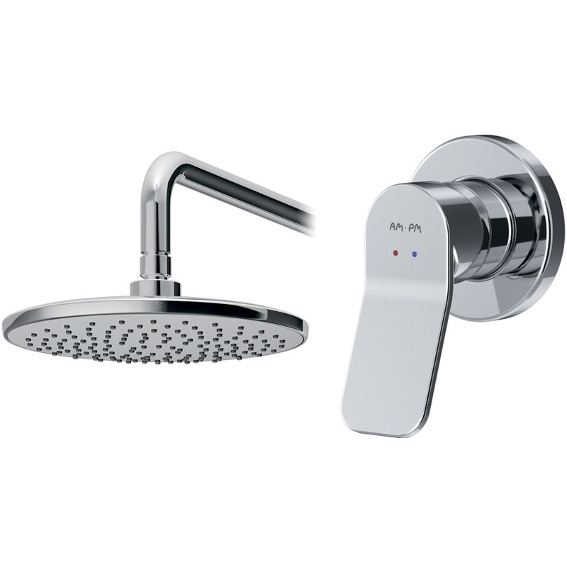 Душевая система AM.PM X-Joy FB85A2R000 со смесителем, встраиваемая