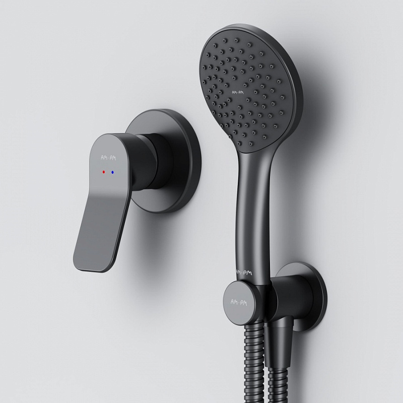 Душевая система AM.PM X-Joy FB85A2H002 со смесителем, встраиваемая