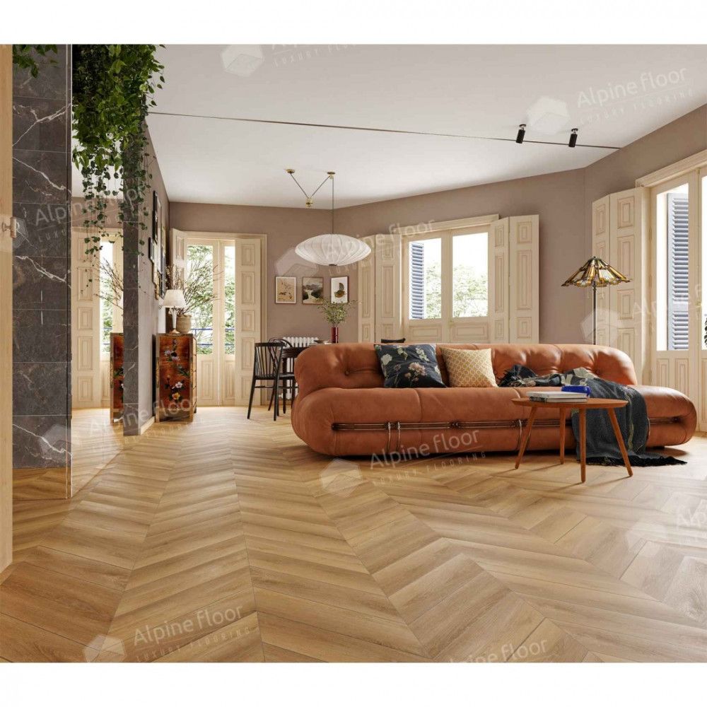Alpine Floor SPC Chevron Alpine ЕСО 18-18 Баварский лес