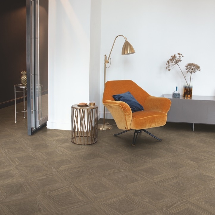 Ламинат Quick Step Impressive Patterns Ultra 12/33 (IPU4504) Дуб Палаццо коричневый