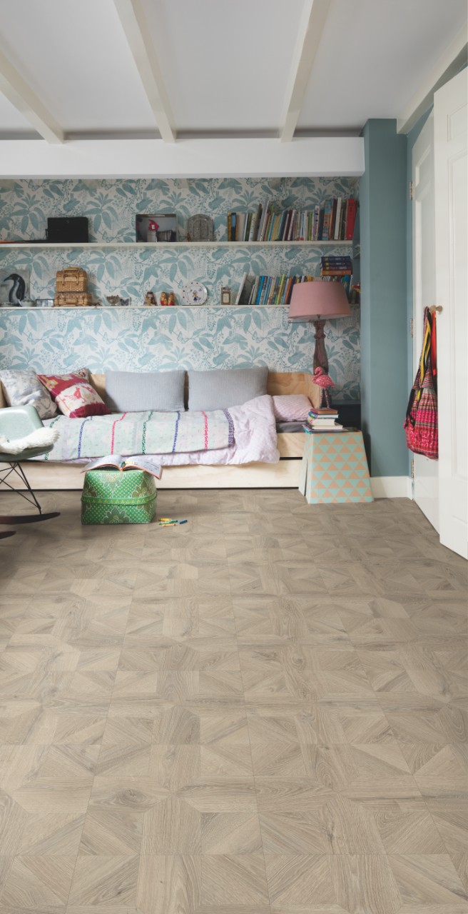 Ламинат Quick Step Impressive Patterns Ultra 12/33 (IPU4141) Дуб теплый брашированный